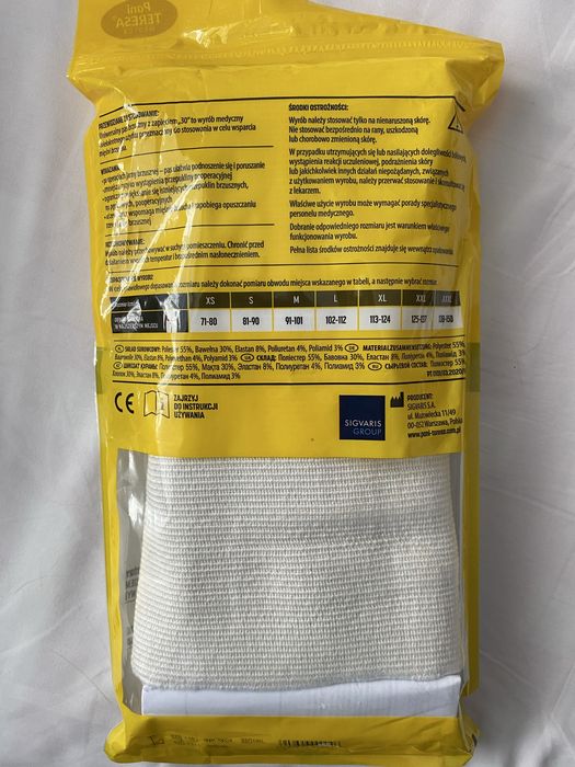 Uniwersalny  pas brzuszny. Nowy!