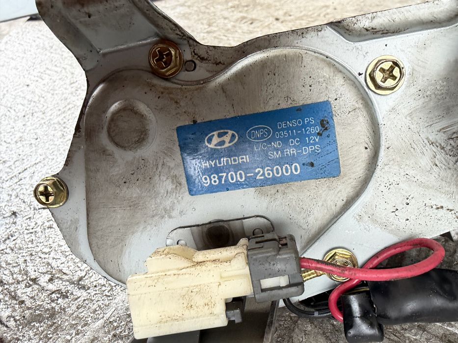 98700-26000 моторчик дворника заднего santa fe 1
