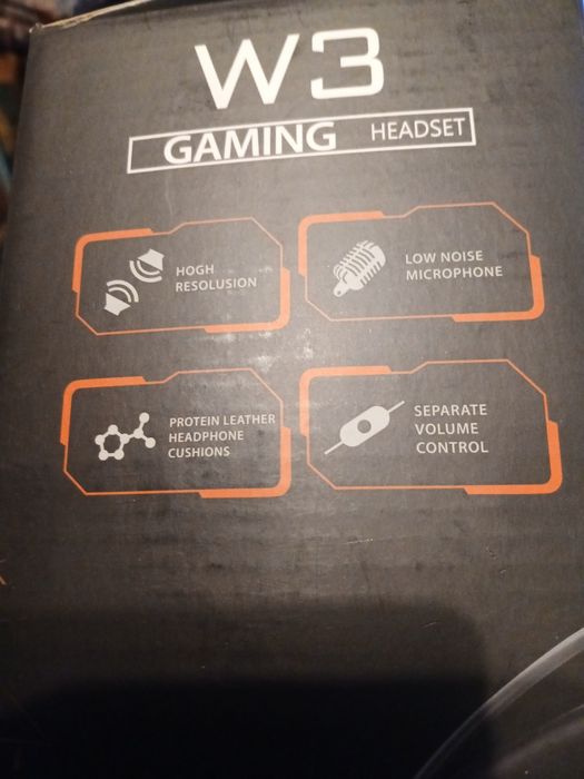 Игровые наушники  проводные