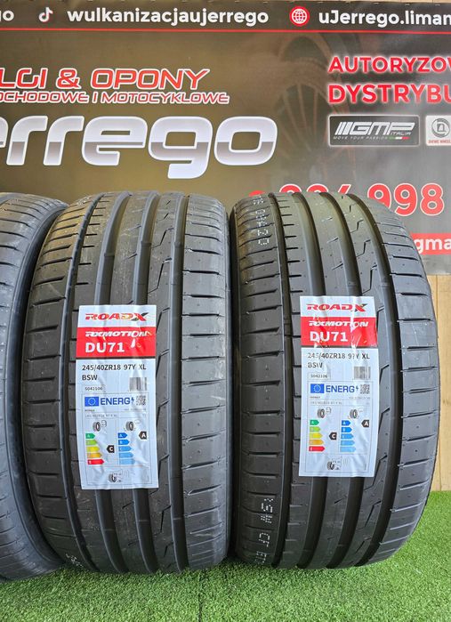 Nowe opony letnie - 245/40/R18 - RoadX Rxmotion DU71