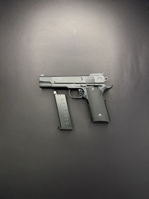 Іграшковий металевий пістолет Browning G20 Galaxy 6 мм пружинний