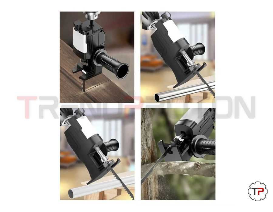 Serra Vaivém com encaixe p/ Utilizar na Aparafusadora c/oleo