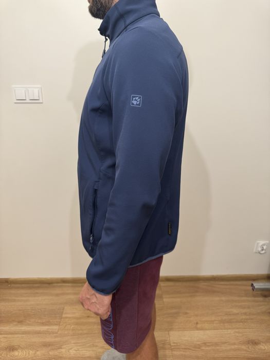 jack wolfskin ciepla bluza meska