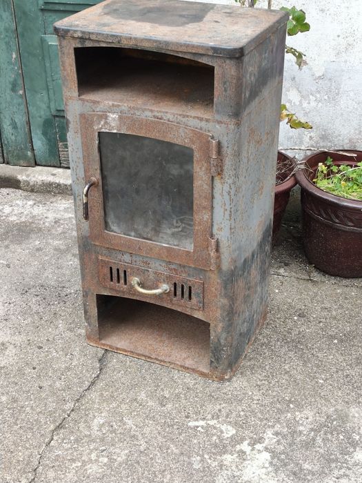 Salamandra lenha 90cm de altura