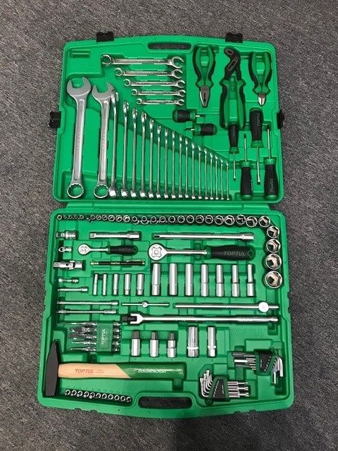 Набор инструмента Toptul GCAI130T 1/2", 1/4" 130 шт
