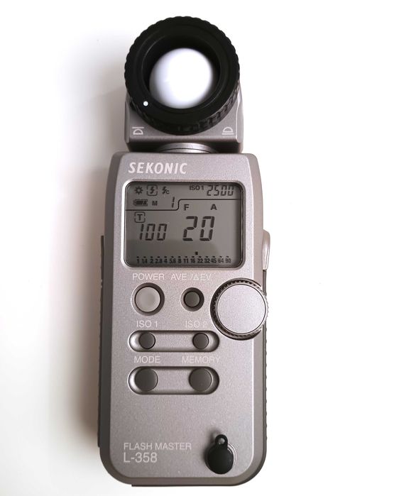 Światłomierz SEKONIC L-358 w idealnym stanie z nową baterią