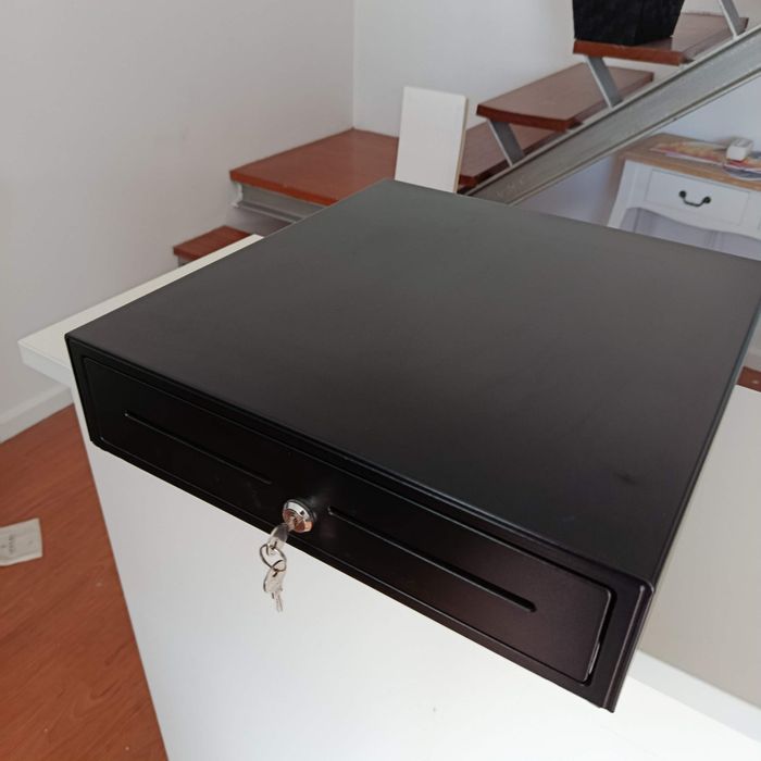 Gaveta de dinheiro POS / caixa registadora com chave