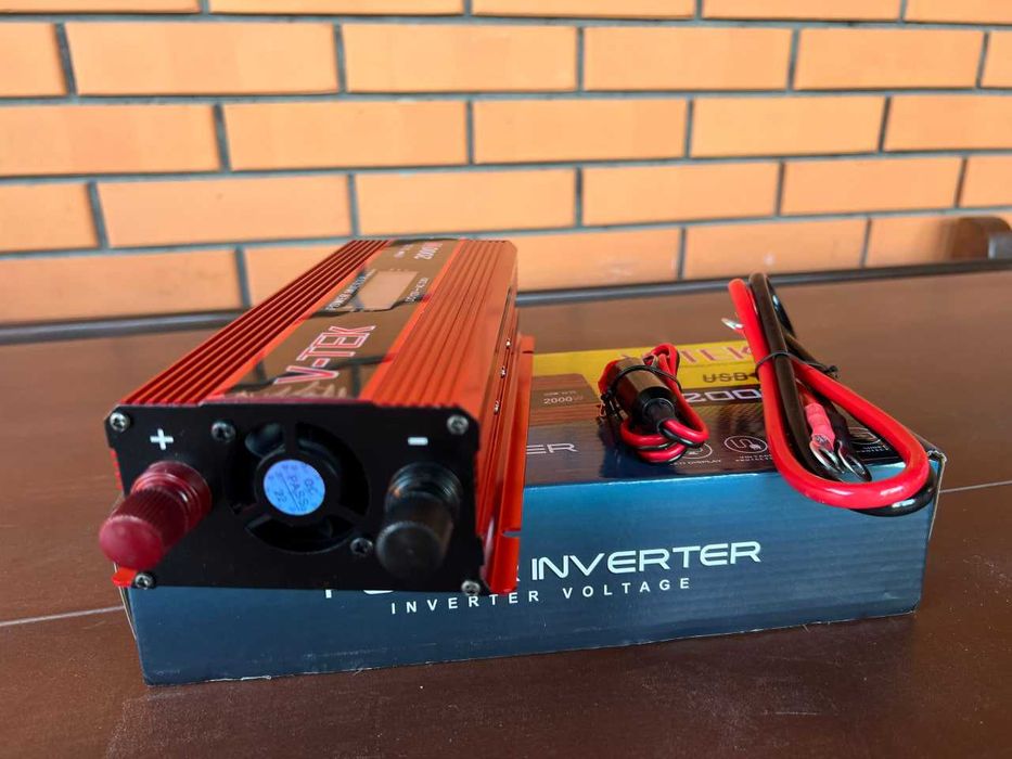 Инвертор Преобразователь Перетворювач напруги Інвертор 12 2000 вт ОПТ