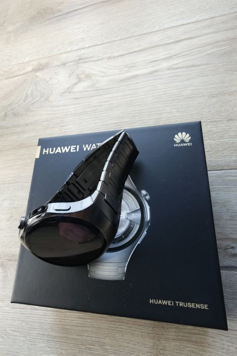 Huawei Watch 5 Elite 46mm Titanium Srebrny / Tytan – stan idealny + komplet