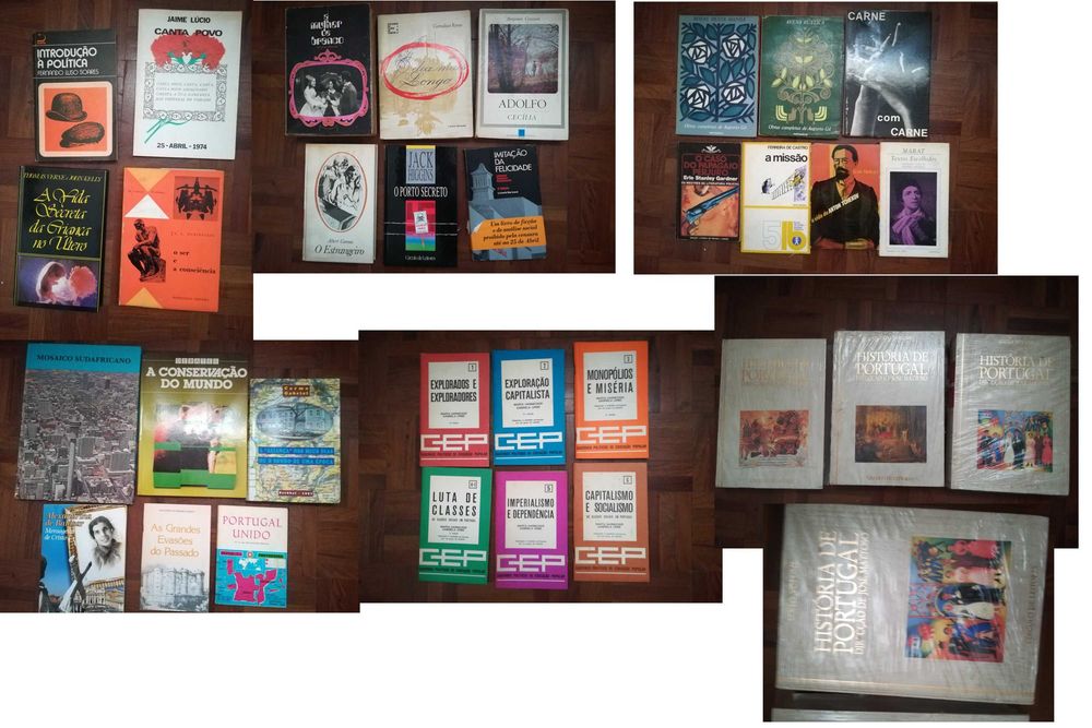 Livros antigos_de várias colecções /Enciclopédias