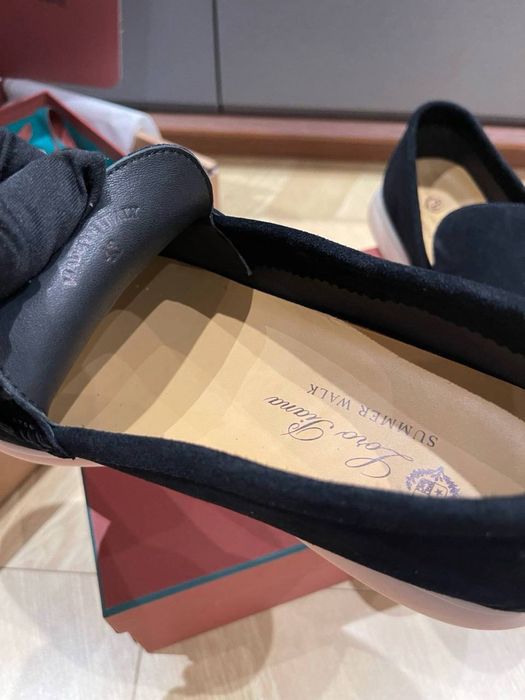 Чоловічі замшеві лофереи чорні