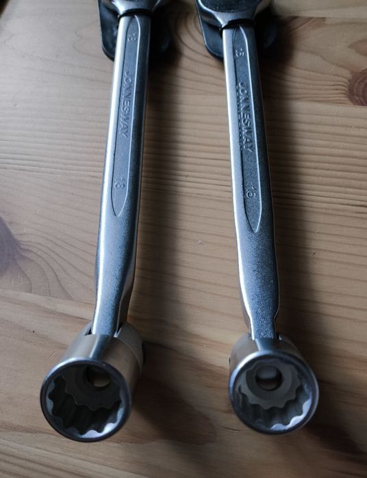 Klucze płasko-nasadowe przegubowe 18 i 16mm