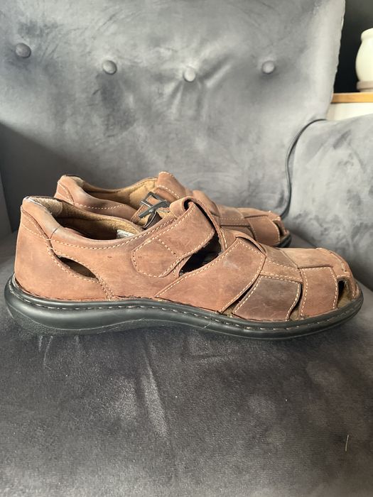 Buty sandały nowe zamsz 45