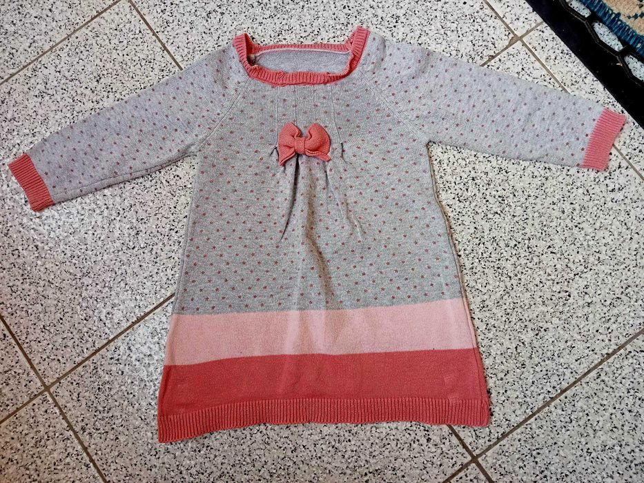 Vestido menina 6-12 meses