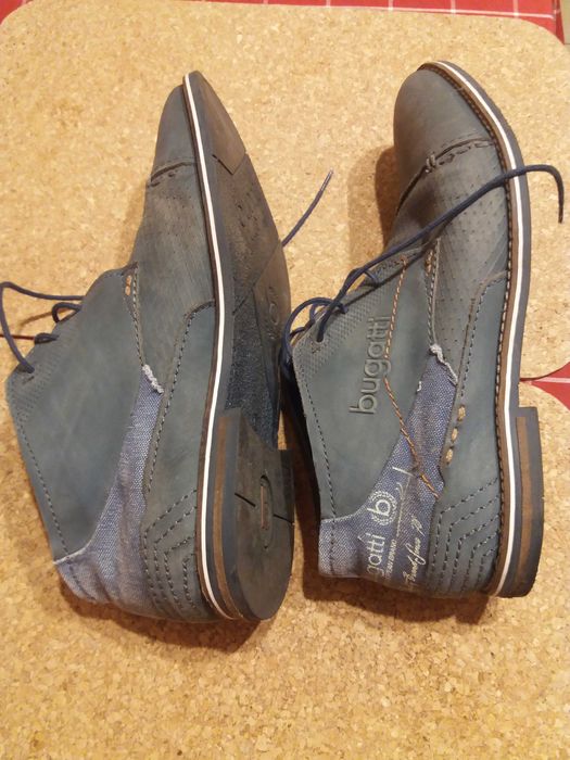 Sztyblety wiązane Bugatti 43