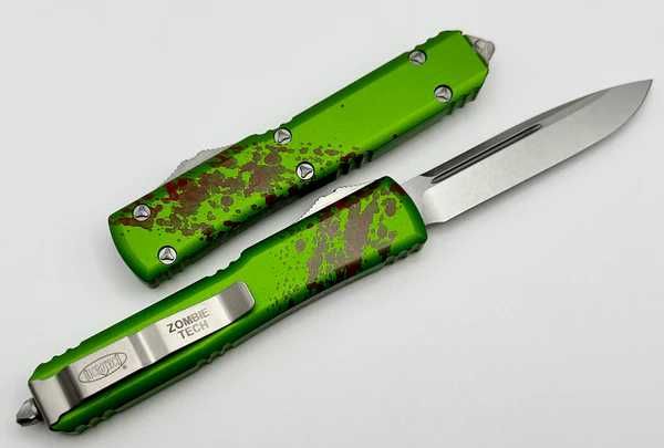 Ніж Microtech Ultratech Single Edge Zombie Tech Stonewash 121-10Z