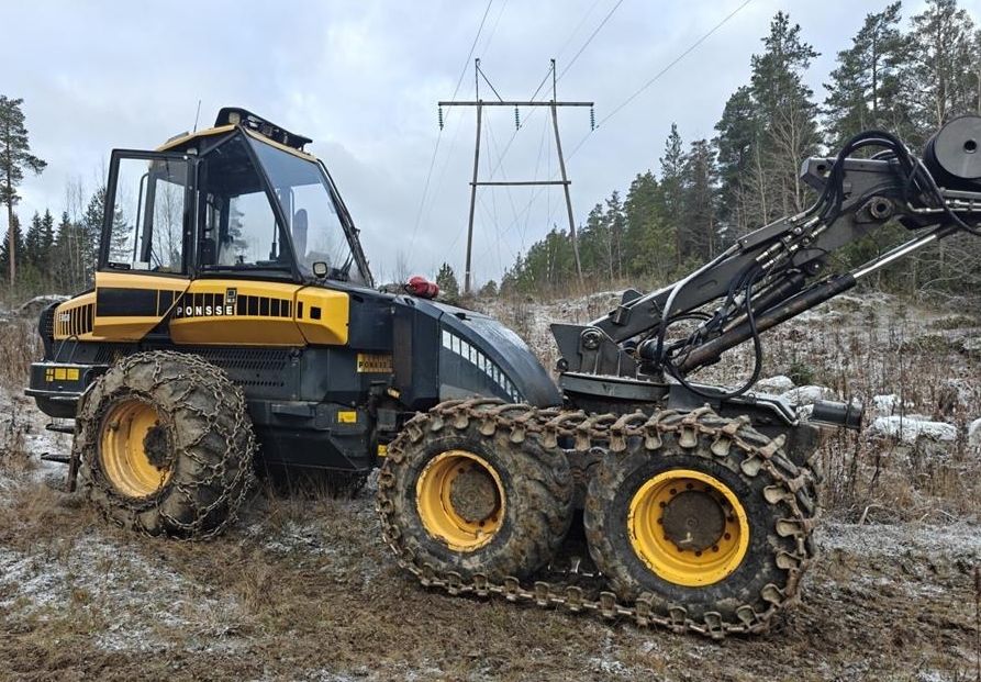 Harvester Maszyna leśna do ścinki drzew DREWNA Ponsse Ergo 6WD