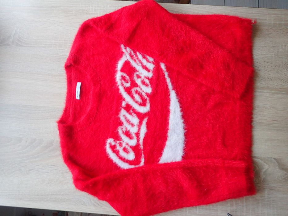 Sweter czerwony firmy CROPP, rozm. S