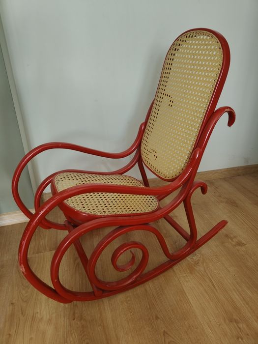 Fotel bujany dla dzieci PRL