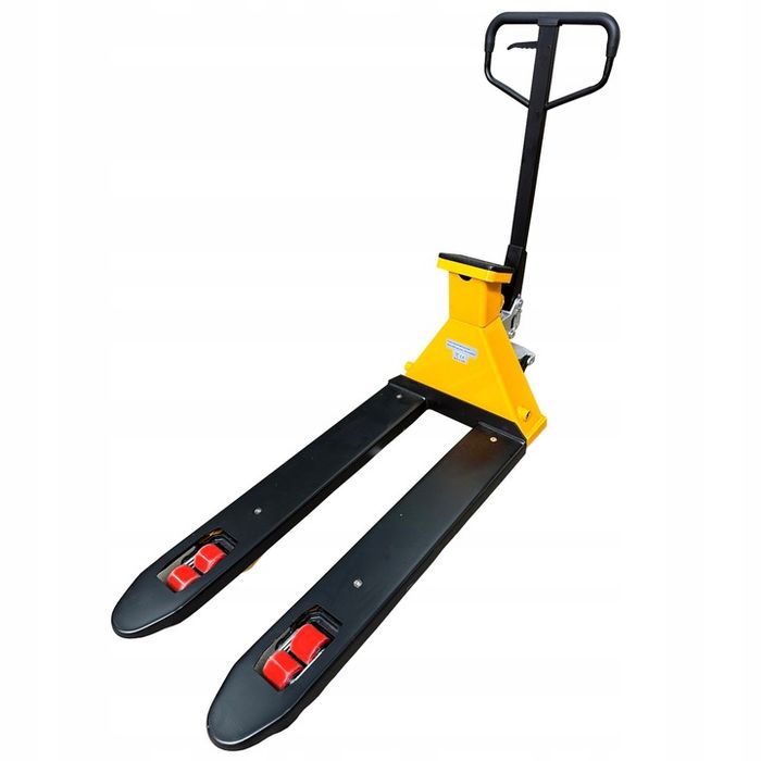 Wózek paletowy z wagą 2,5t, paleciak z wagą, ważący, wózek do palety