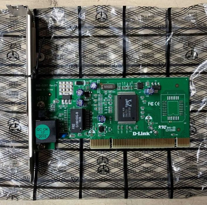 Мережева карта D-Link DGE-528T 1000BaseT 1000Мбіт 1Гбіт PCI Нова