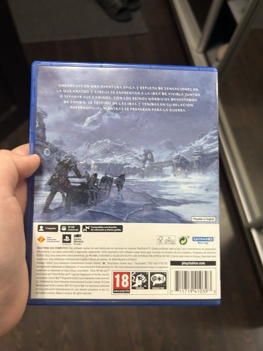 диск god of war ragnarek