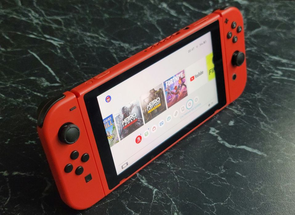 Nintendo Switch Mario Red & Blue Edition V2 32Gb+128Gb