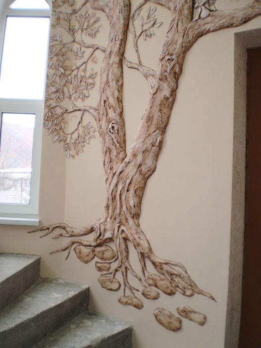 Барельєф, ліпнина, гіпсовий декор