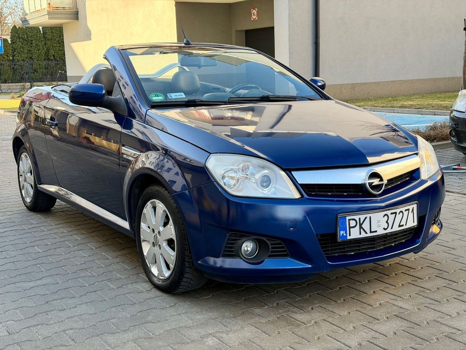 Opel Tigra Opel Tigra 1.8b 2005 rok Cabrio Grzane fotele, NAVI, ALU FELGI, KLIMA
