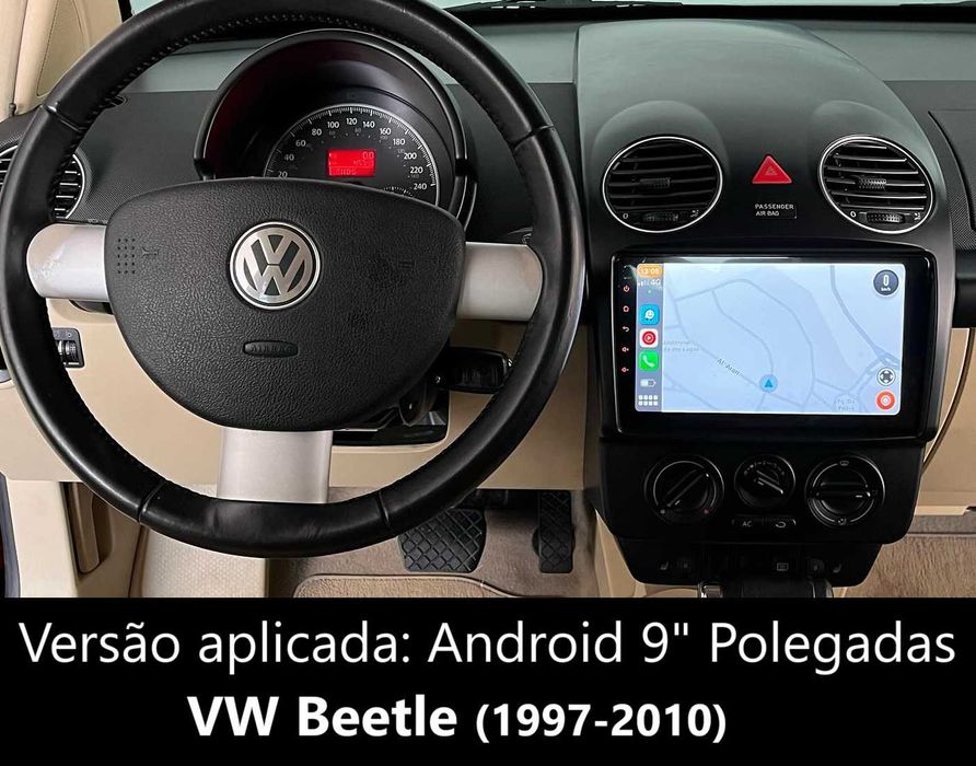 Rádio 2DIN • Volkswagen VW New Beetle (1997 a 2015) • Android [4+32GB]