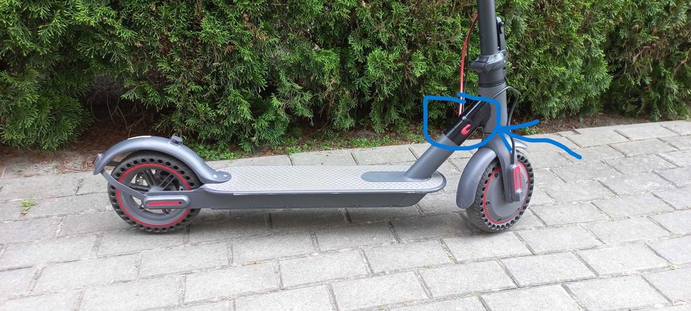 Hulajnoga PRO wzmocniona 350 W 30km/h