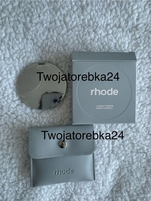 Rhode lusterko oryginalne w skórzanym etui pudełku i folli