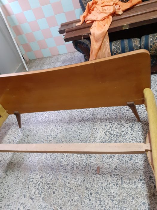 Cama de casal Vintage