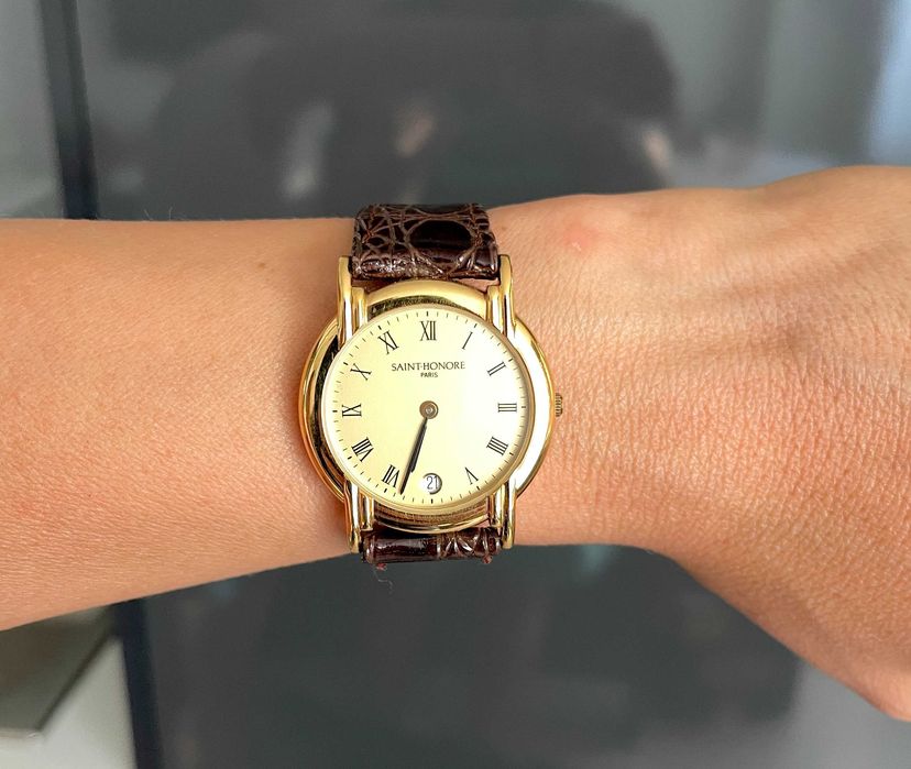 Relógio Saint Honoré Paris - dourado