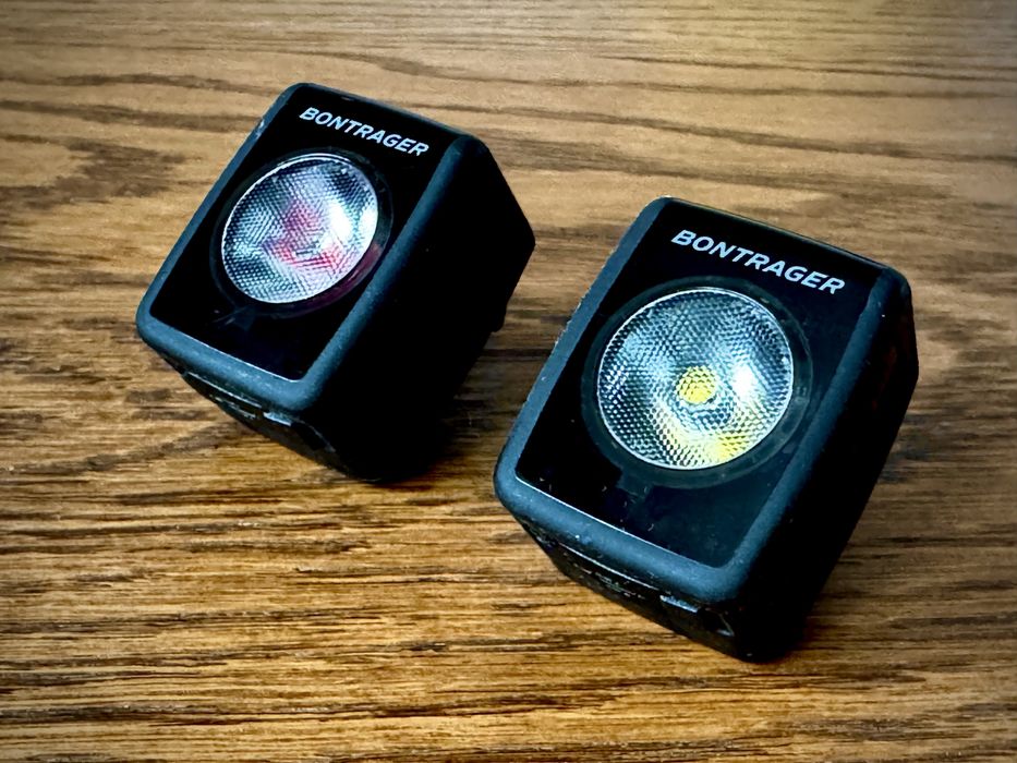 Lampki rowerowe ANT+ Bontrager Ion 200 RT / Flare RT komplet