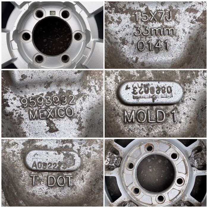 Литые диски r15 6x139.7 ET-33 Nissan/Chevrolet/Mitsubishi/Opel/Toyota