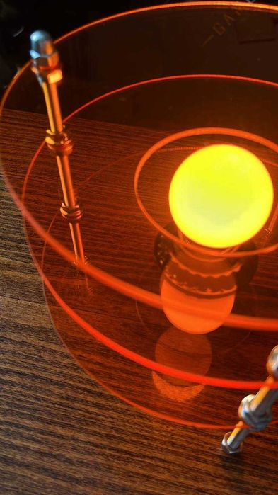 Дизайнерська LED лампа з акрилу | Ручна робота | Дофаміновий декор