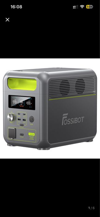 Зарядна станція Ф1200 f 1200 fossibot фосібот F2400