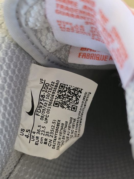 Кросівки Nike Air Force 1 07 оригінал розмір 36.5
