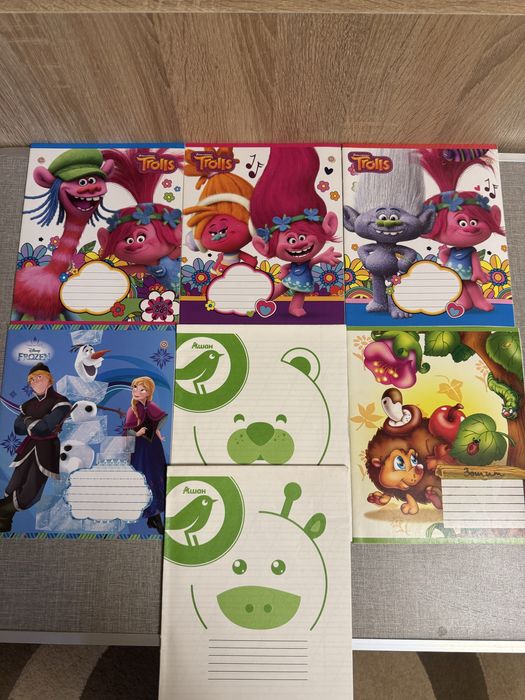 Альбом, тетради , цветная бумага