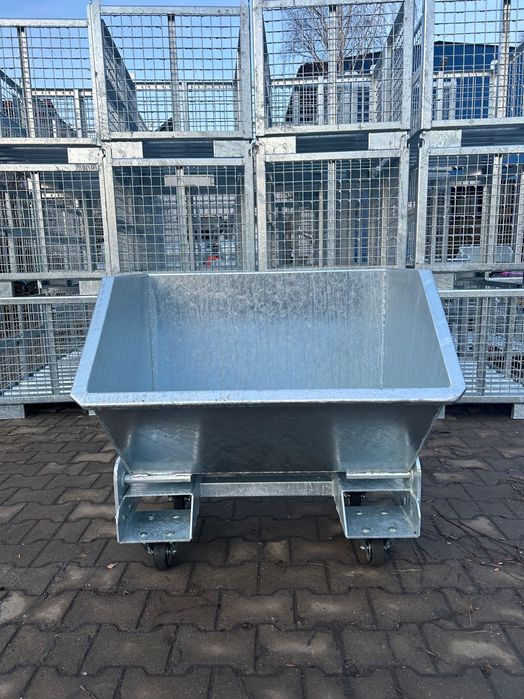 Kontener samowyładowczy / Koleba / Kontener pod cnc 250L ocynkowany