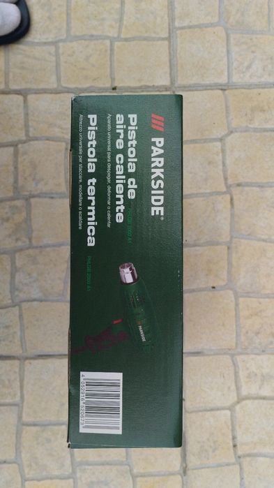 Pistola de Ar Quente Parkside 2000W com acessórios