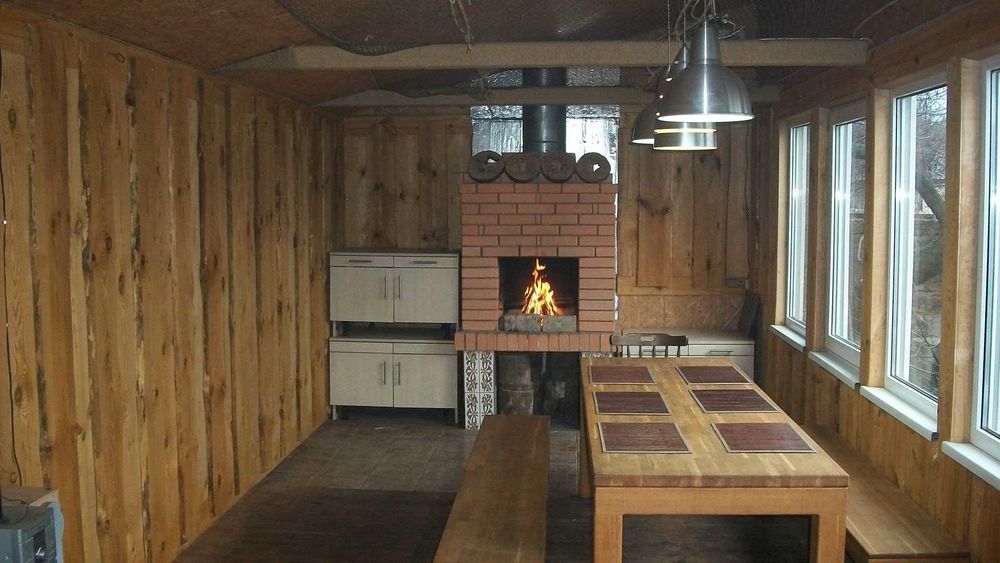 Аренда бани на дровах Беседка гостиная отопление Свет круглосуточно