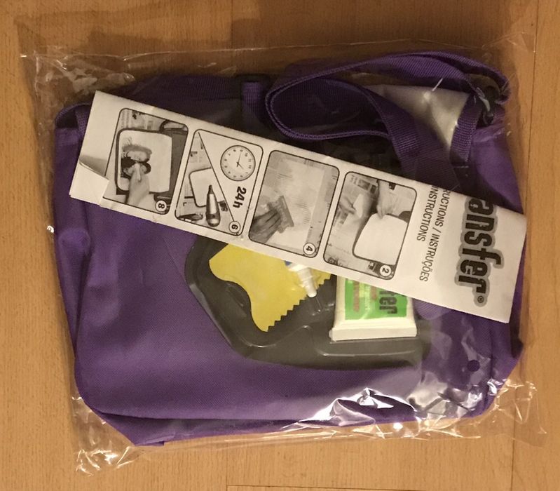 Carteira c/kit transferência de fotografias