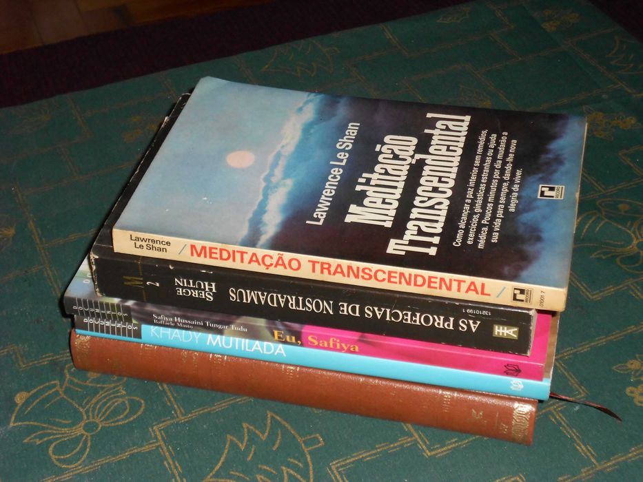 Livros Quasimodo Poemas, Safiya, Khady, Nostradamus, Le Shan Meditacao
