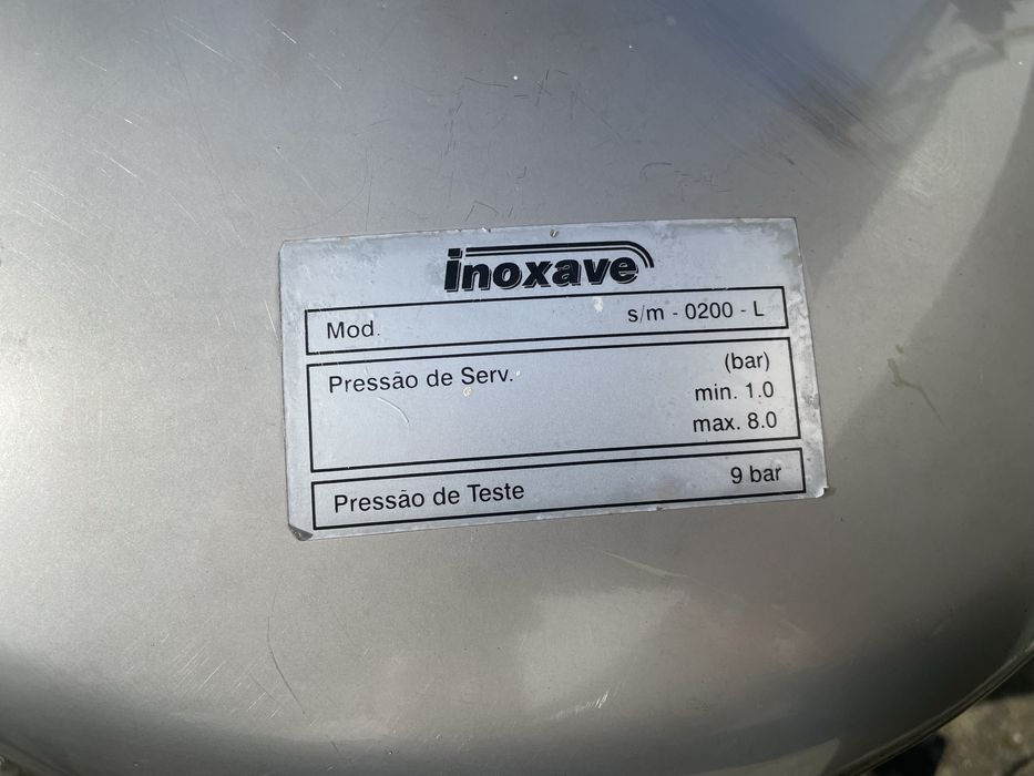 Balao inox  200L Inoxave