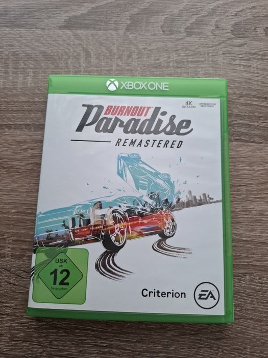 Гра «Burnout Paradise Remastered» для Xbox One.