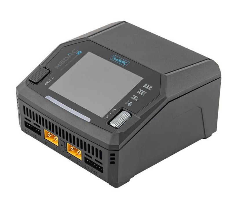 Зарядний пристрій ToolkitRC M6DAC V2 DC 800W AC 200W. В наявності 100шт