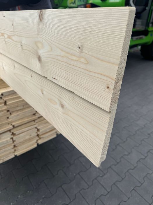 Deska elewacyjna diagonalna 21x148 Świerk skandynawski Szalówka