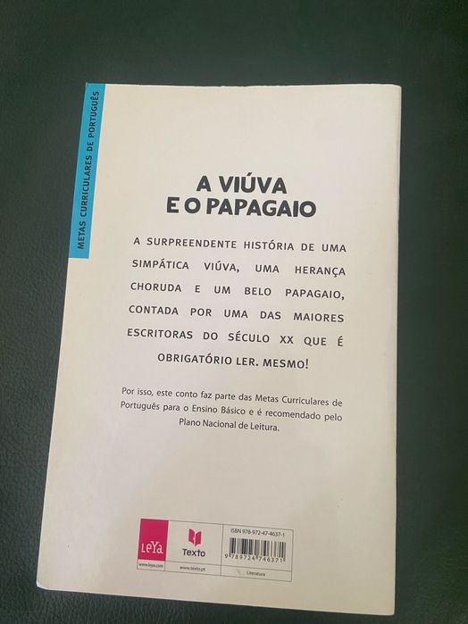 a viúva e o papagaio